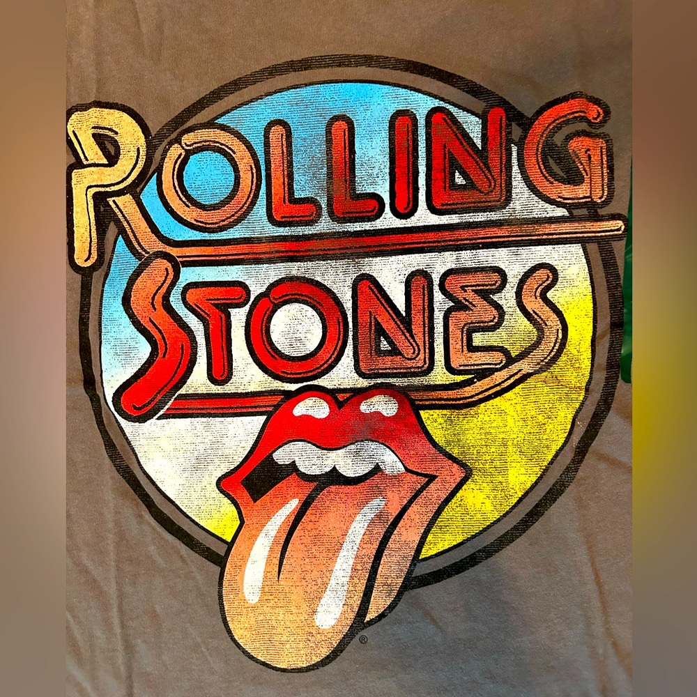 NWT Rolling Stones, Women’s T-Shirt M, Charcoal Grey (sold as Lounge set too)